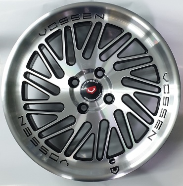 Vossen U765 7x16/4x100 D67.1 ET35 4 диска черный, серебристый