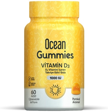 ORZAX Ocean Gummies Vitamin D3 ( Гаммиз Витамин Д3 ) таблетки 60 шт