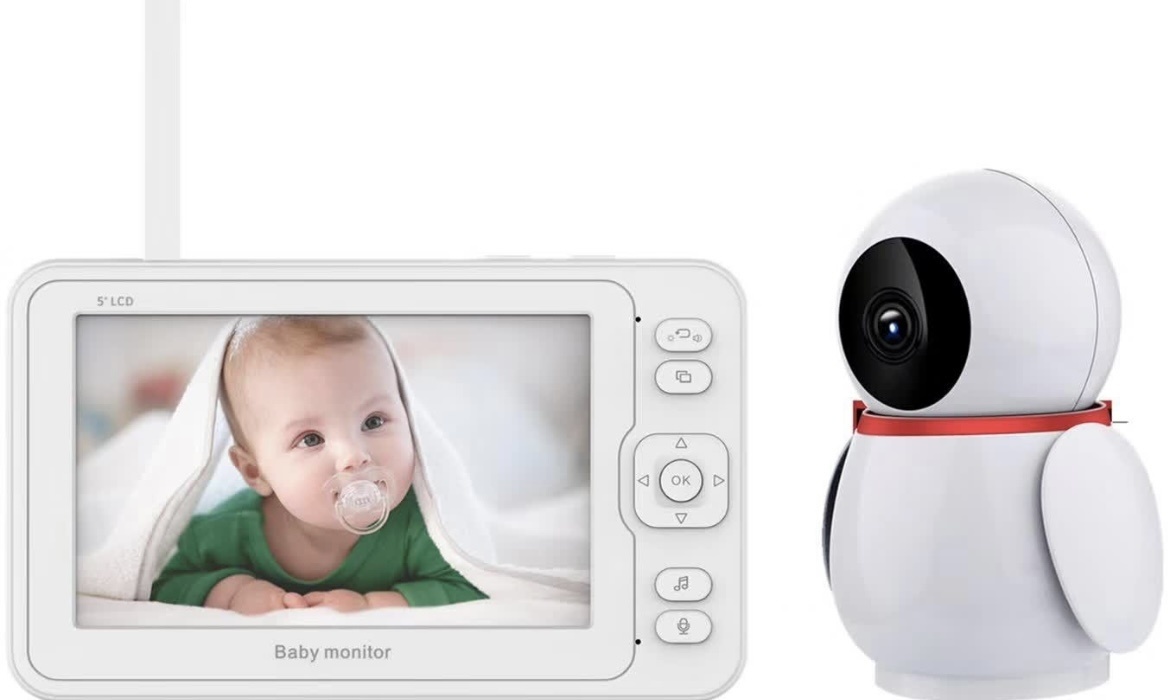 Видеоняня Baby Monitor, белый
