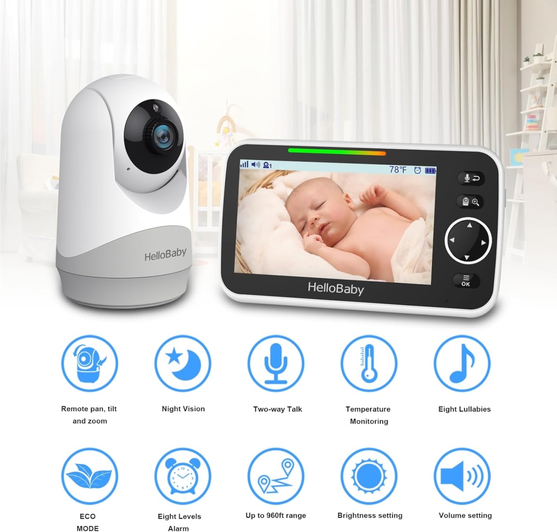 Видеоняня Hello Baby Видеоняня HelloBaby HB 6250