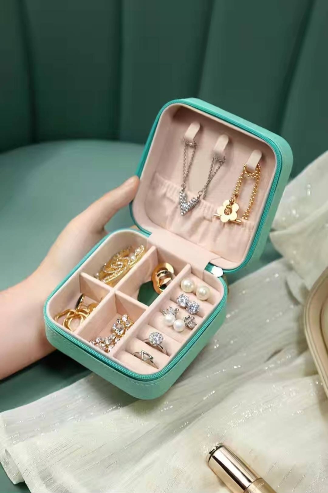 Шкатулка CASE, искусственная кожа