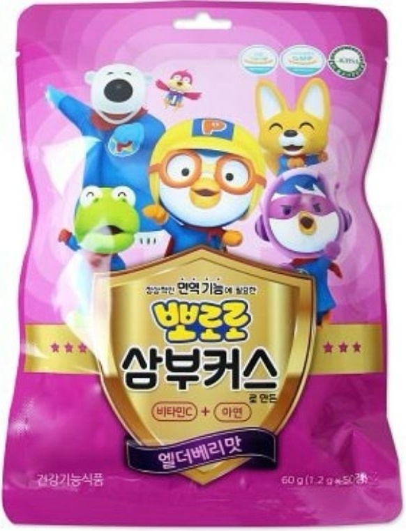 Nutri D-Day PORORO Витамин С + Цинк таблетки 50 шт