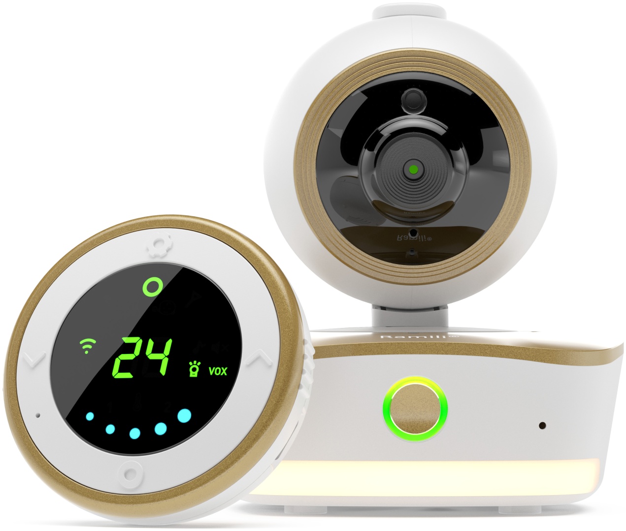 Видеоняня Ramili 2-в-1 Wi-Fi Full HD с повышенной дальностью RV1800