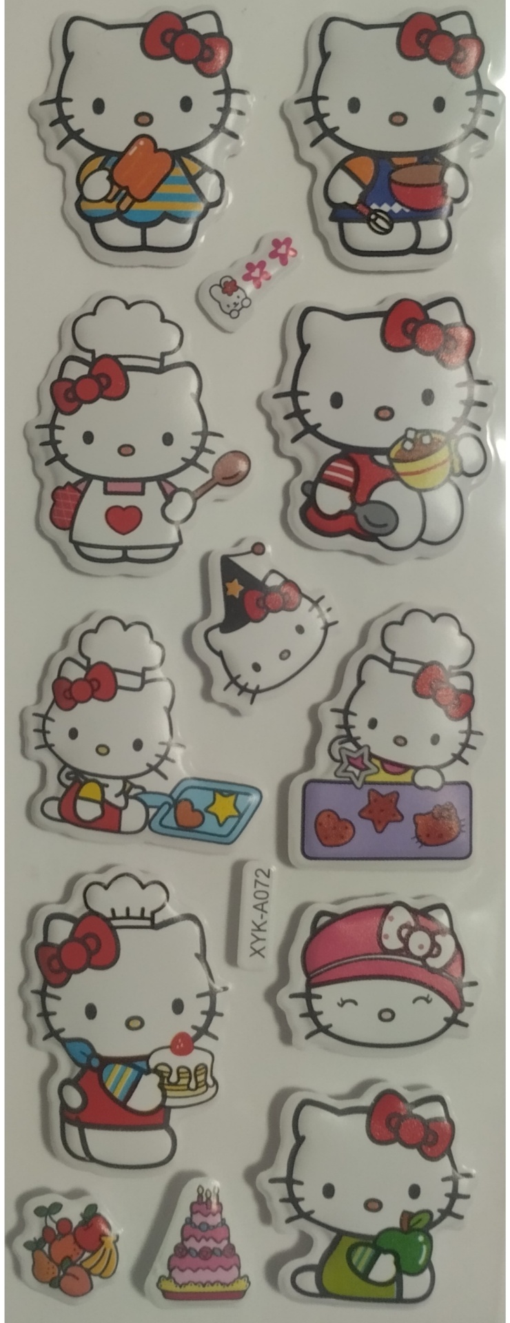 Лист STICKERS.ONE XYK-A072 13