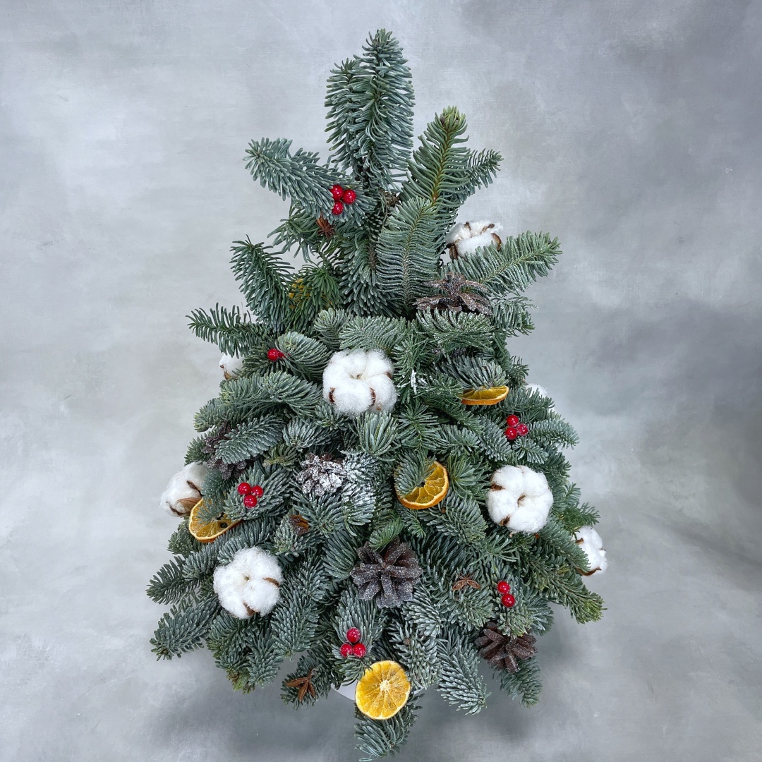Amsterdam Flowers Снежная елка 45 см 1 шт