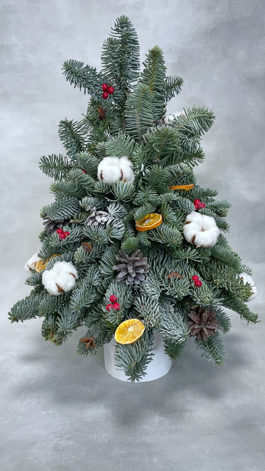 Amsterdam Flowers Снежная елка 45 см 1 шт