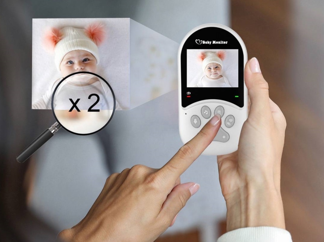 Baby Monitor белый, черный