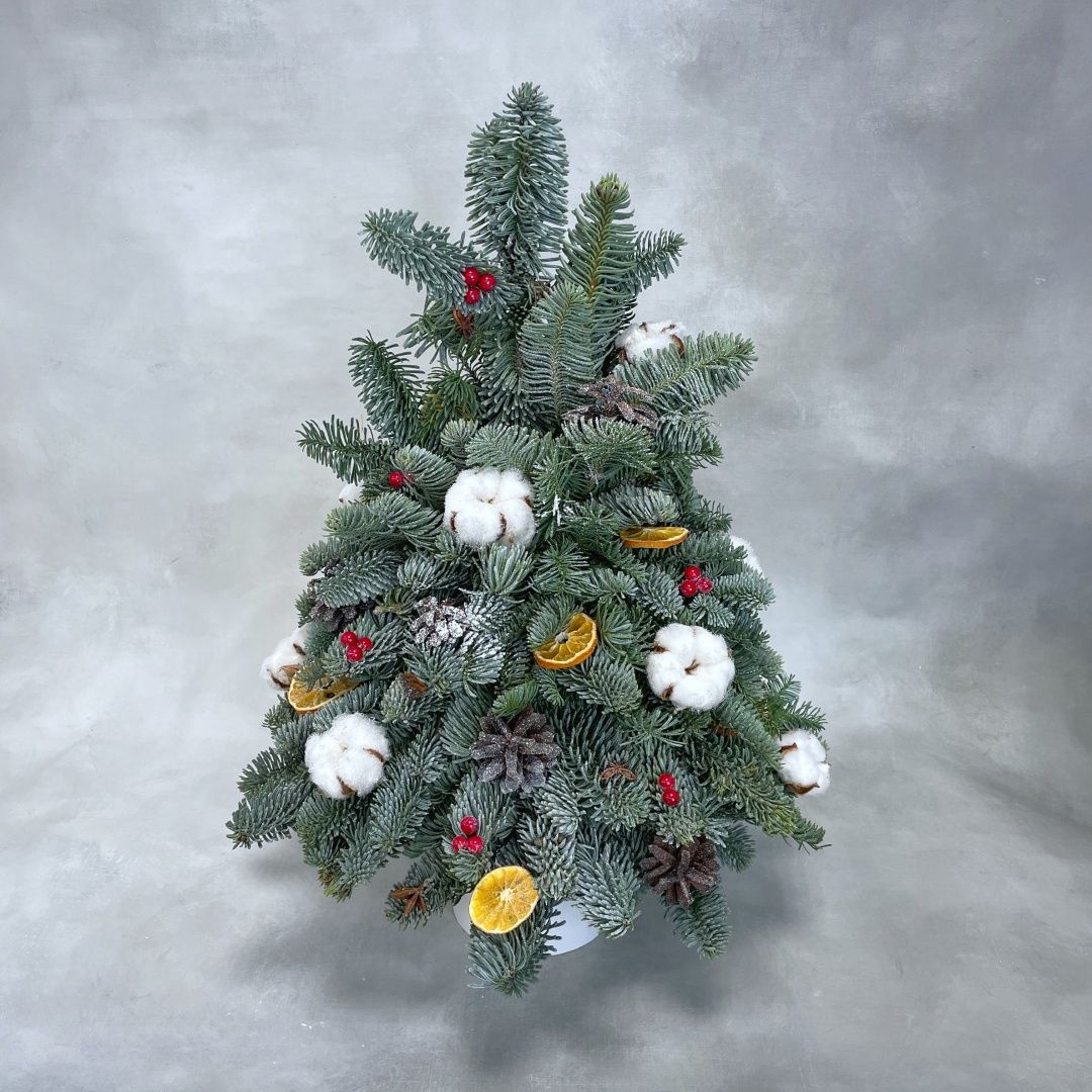 Amsterdam Flowers Снежная елка 45 см 1 шт