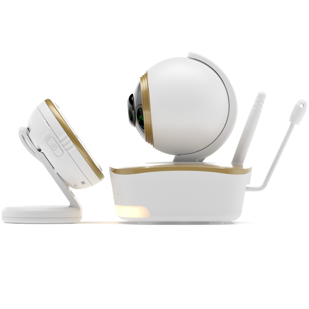 Видеоняня Ramili 2-в-1 Wi-Fi Full HD с повышенной дальностью RV1800