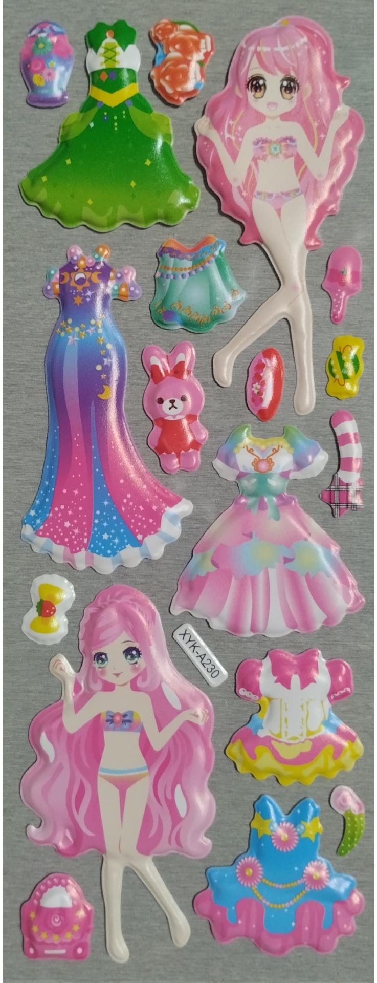 Лист STICKERS.ONE XYK-A230 17