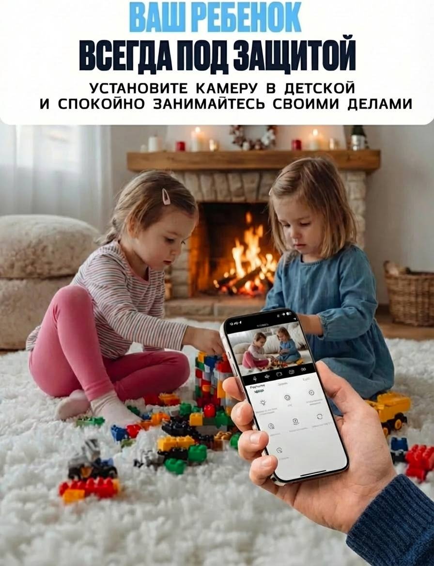 Видеоняня Lumorra через телефон и Wi fi