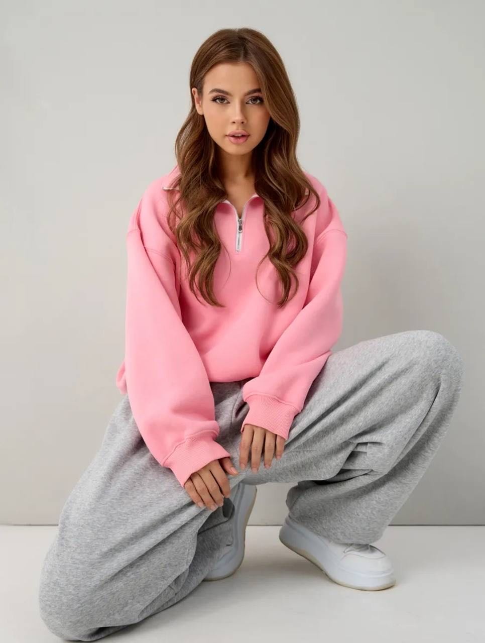 Утепленные брюки TRENDY EIGHT серый