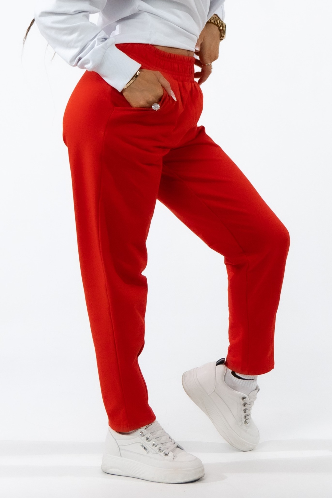 Повседневные брюки PDWR красный