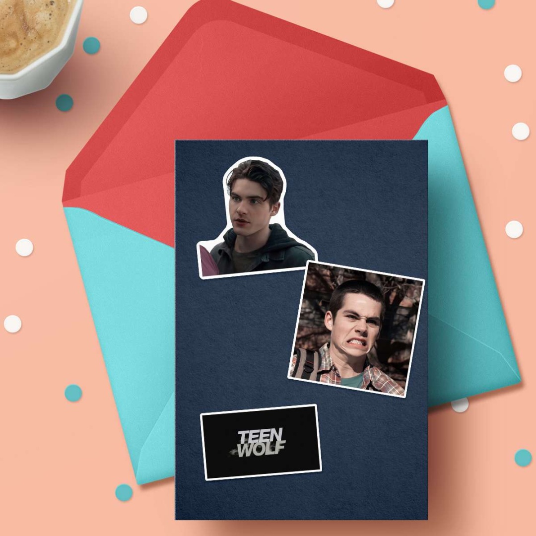 Волчонок наклейки из сериала Teen Wolf x355_teen_wolf