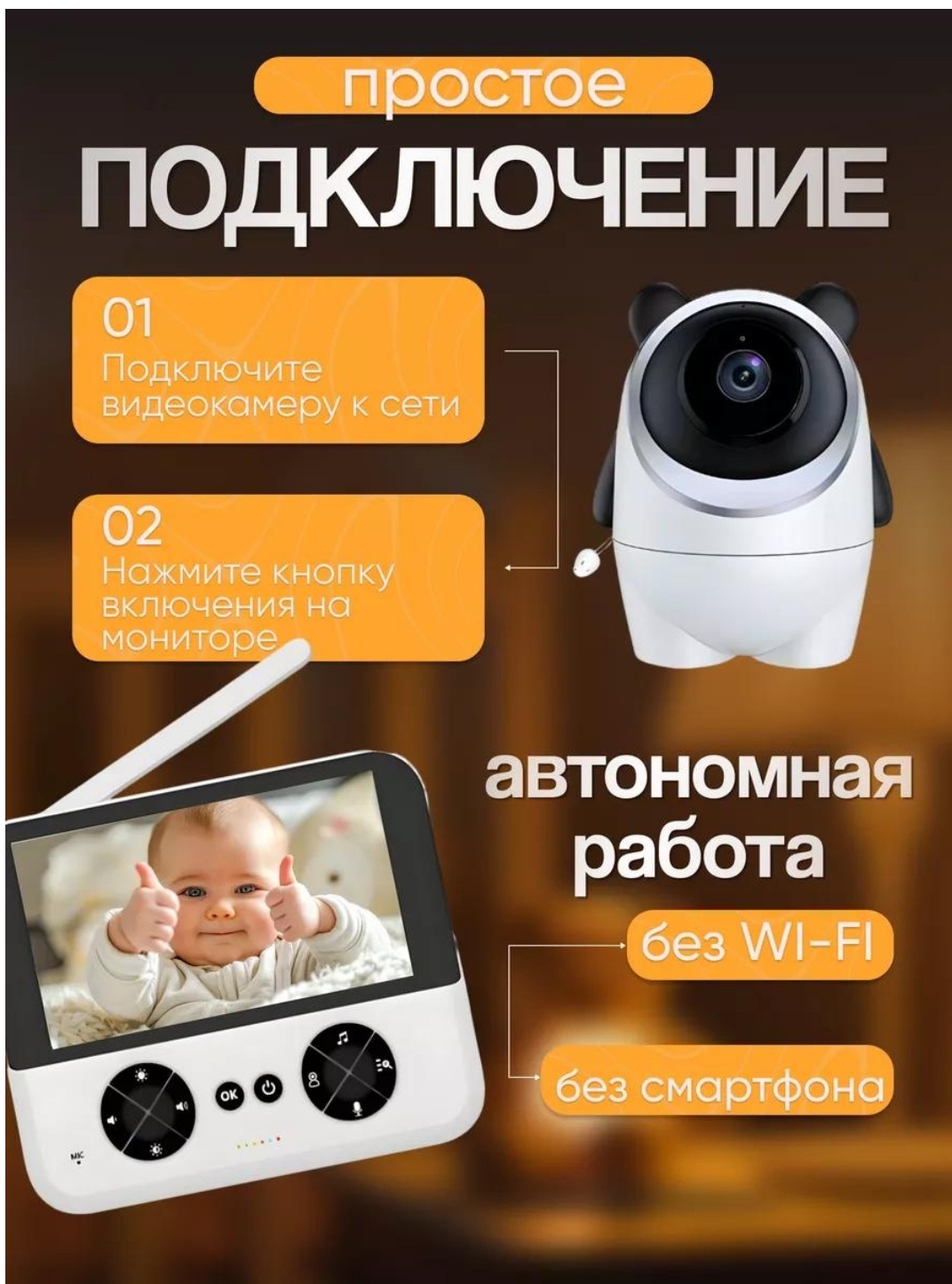 Видеоняня Cynex 041120474