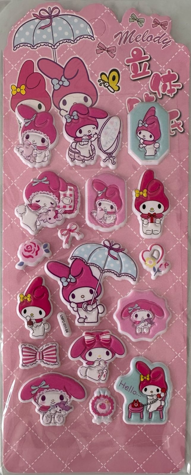 Наклейки My melody 3D