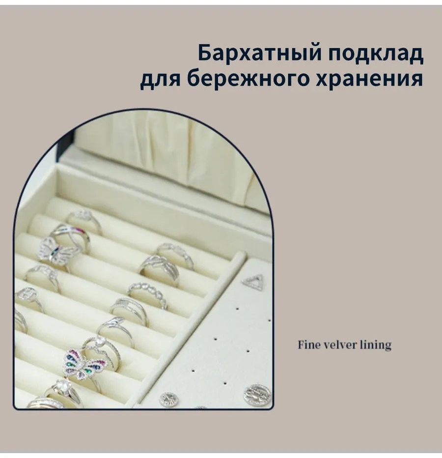 Шкатулка 285821322, искусственная кожа