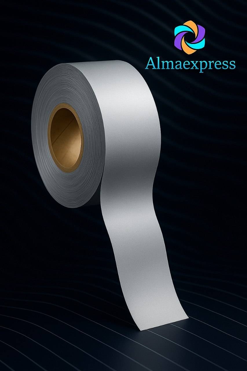 Cветоотражающая лента Almaexpress 261722011, серый