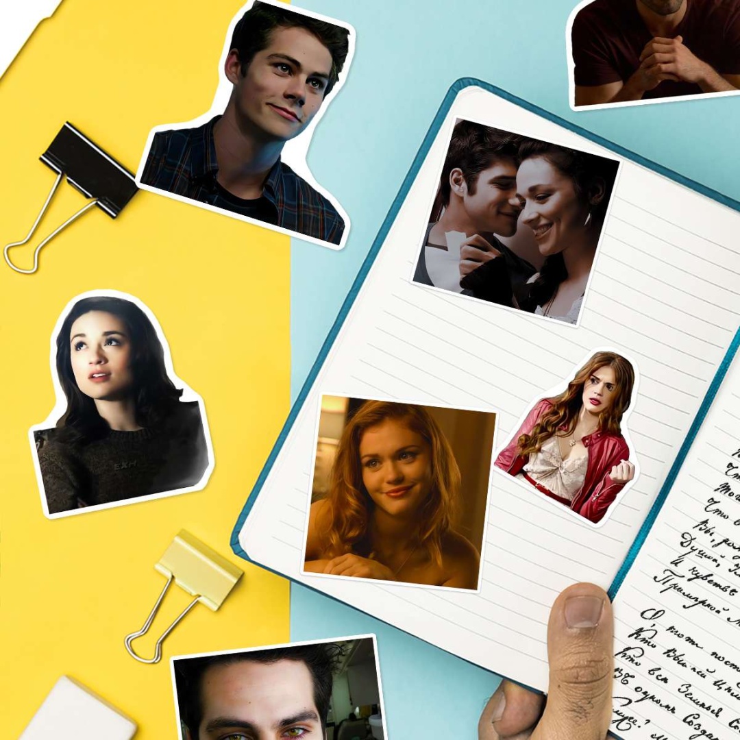 Волчонок наклейки из сериала Teen Wolf x355_teen_wolf