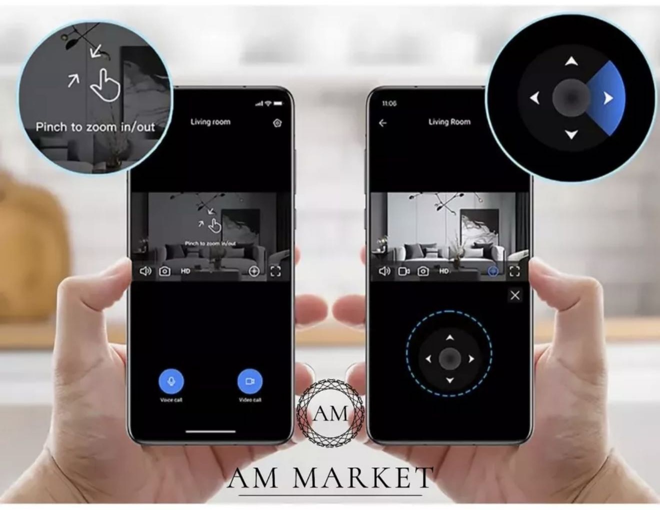 Веб-няня ImCam Video Calling Smart WiFi Camera C30