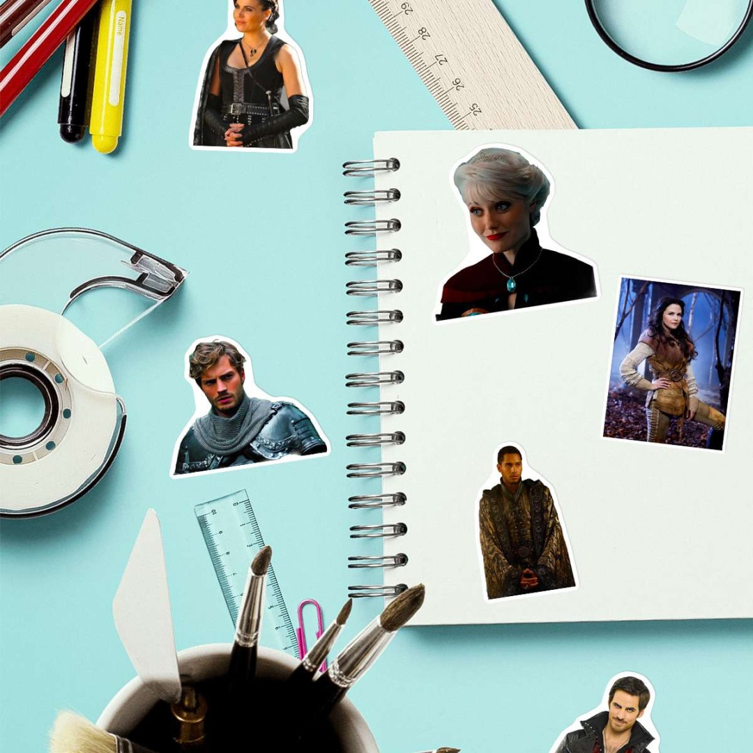 Однажды в сказке наклейки из сериала x360_once_upon_a_time