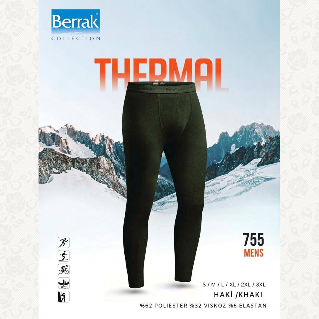 Кальсоны Berrak collection хаки