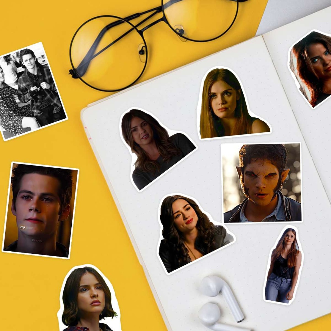 Волчонок наклейки из сериала Teen Wolf x355_teen_wolf