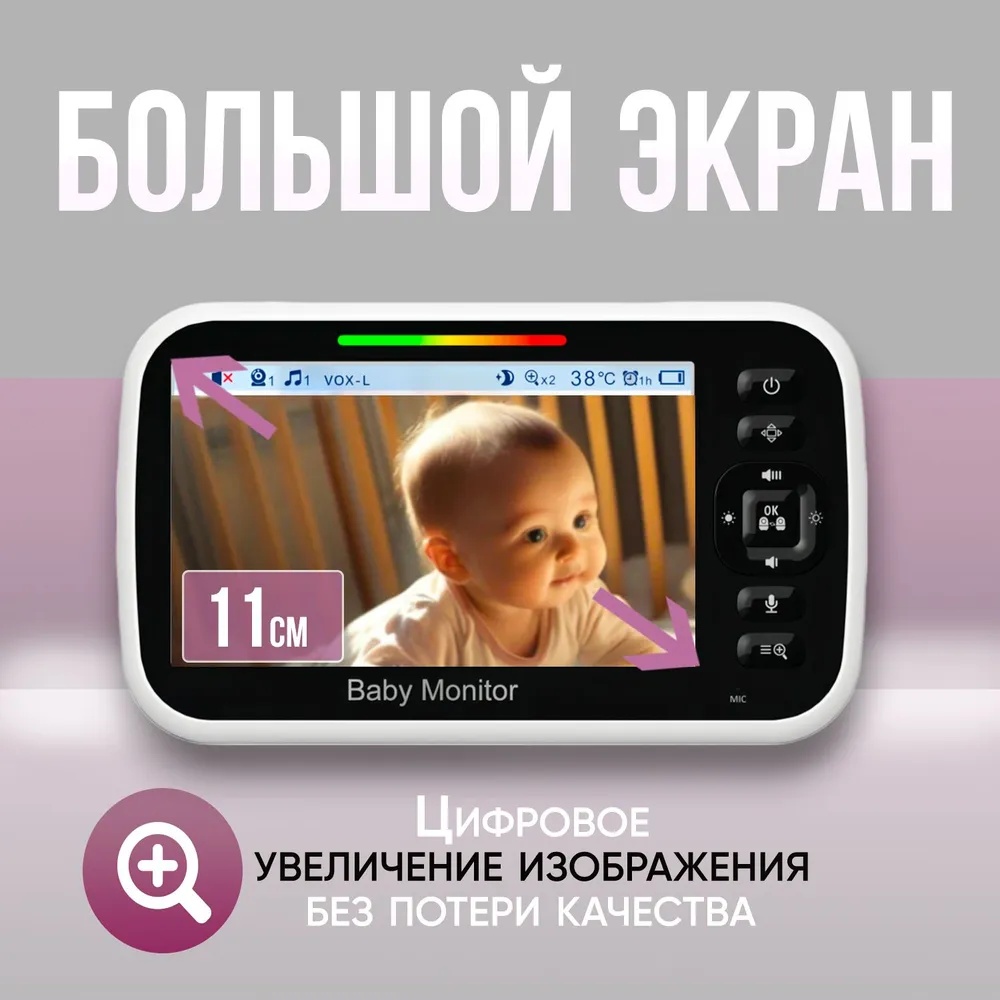 Видеоняня Baby Monitor SM651