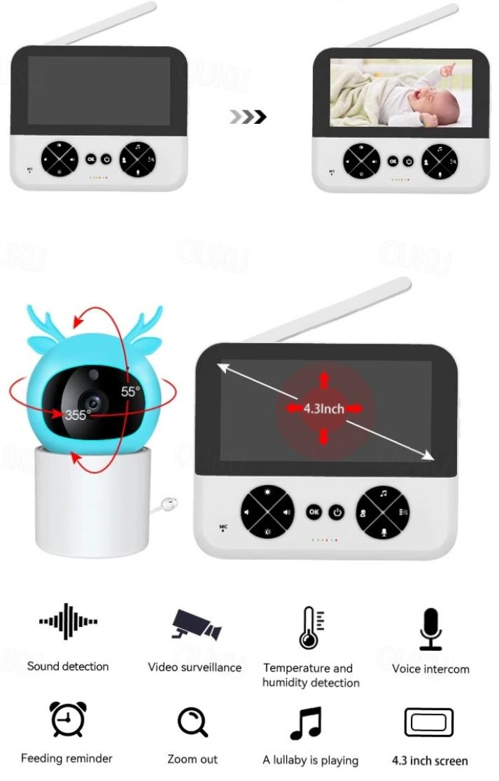 Видеоняня Hivideo H6B