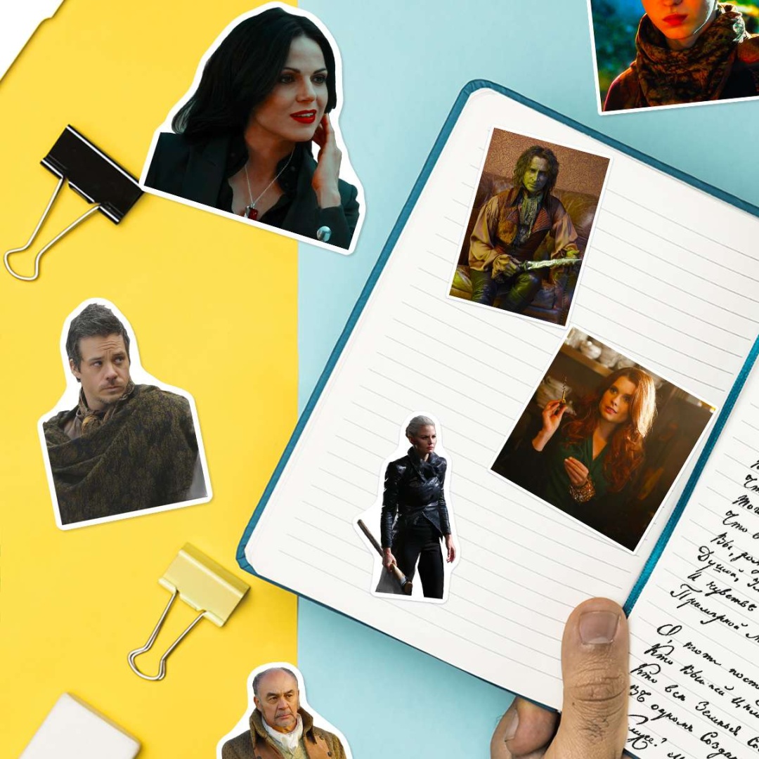 Однажды в сказке наклейки из сериала x360_once_upon_a_time