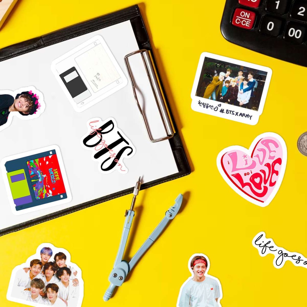 BTS наклейки K-Pop x044_bts
