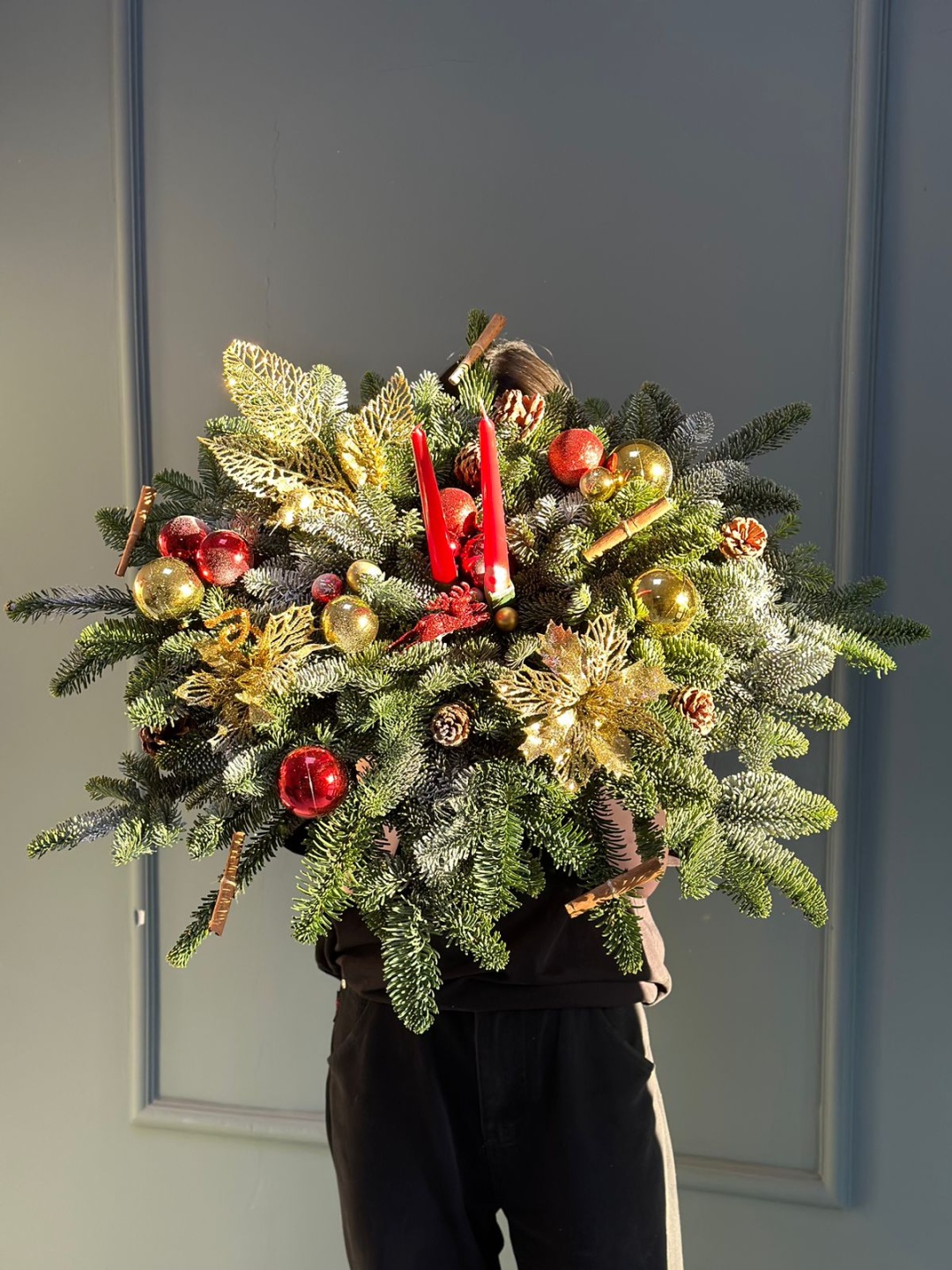 Raushan Flowers Большая настольная композиция 18 см 1 шт