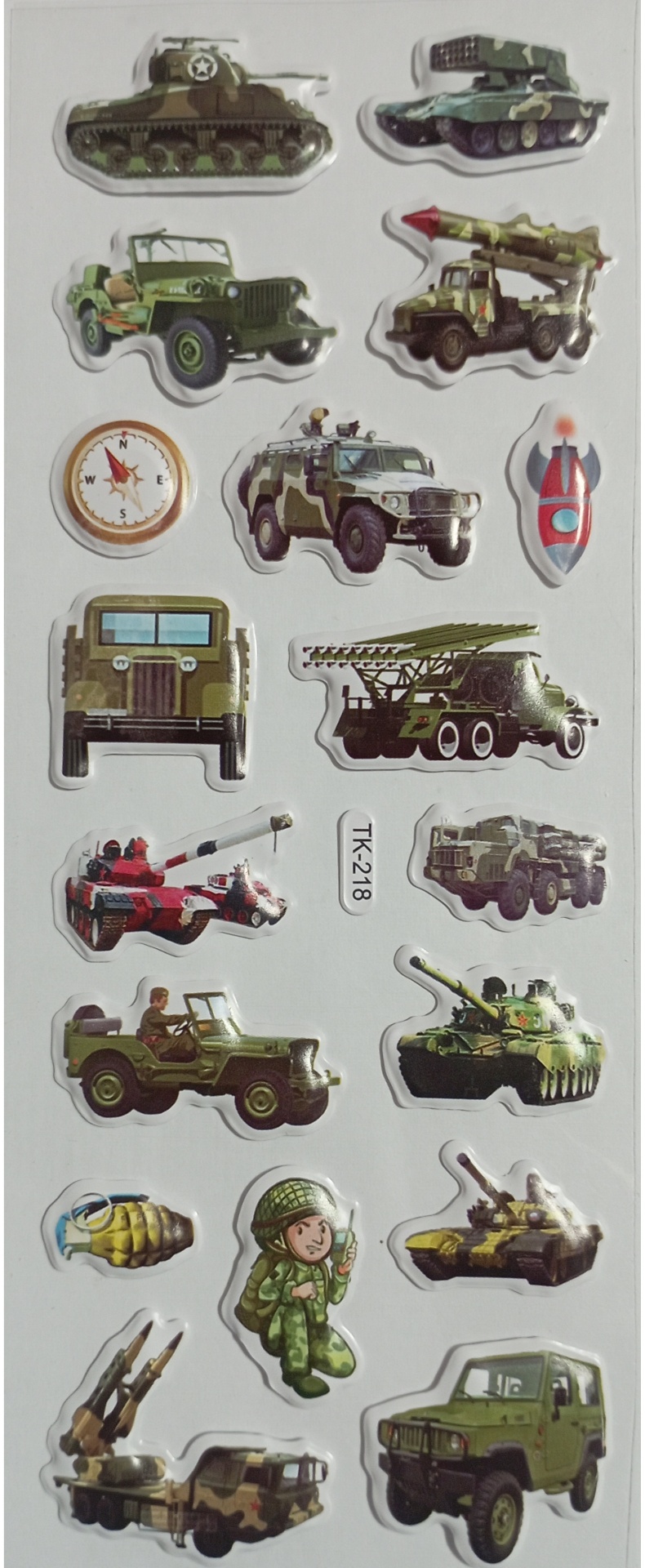 Лист D-Hobby Наклейки ТК-218 18