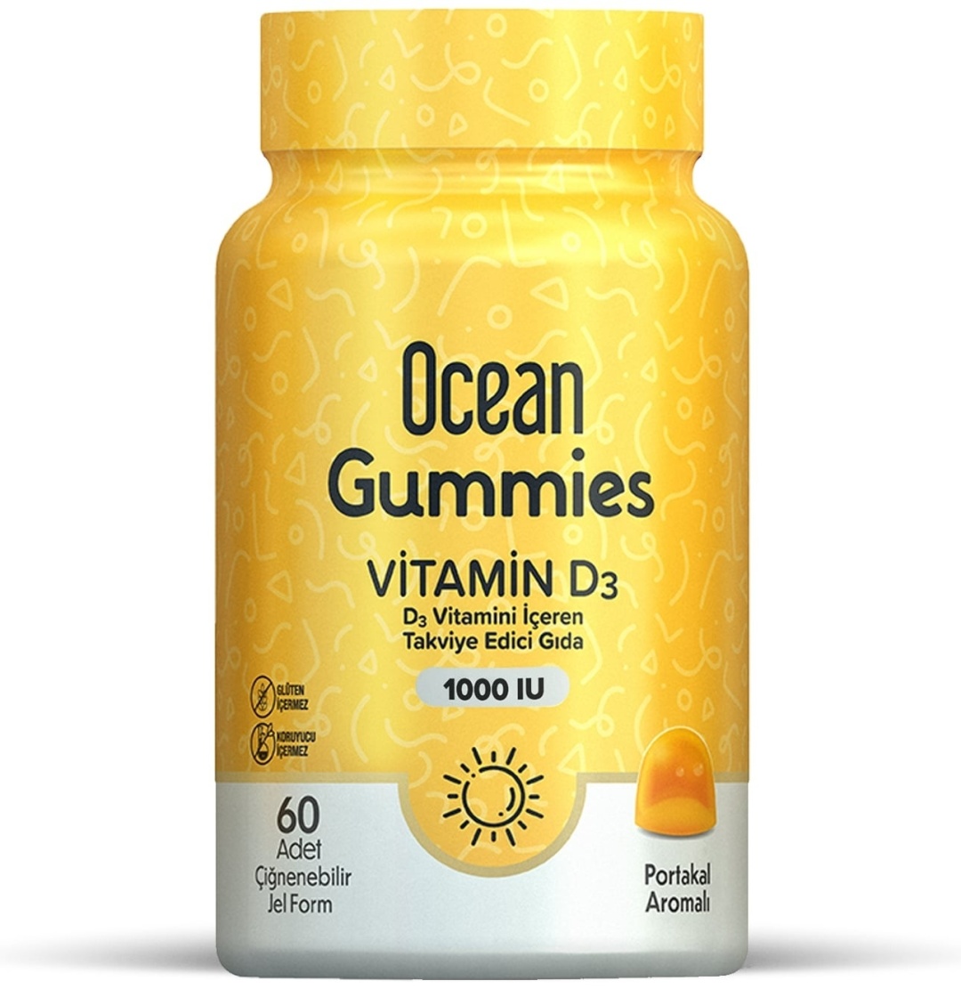 ORZAX Ocean Gummies Vitamin D3 ( Гаммиз Витамин Д3 ) таблетки 60 шт