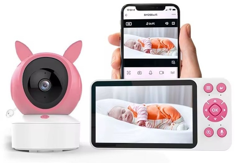 Видеоняня Kronex WiFi Baby monitor c8